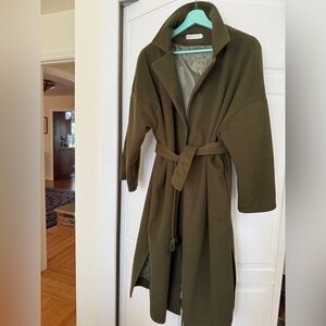 Sold - Chic Women’s Olive Green Coat